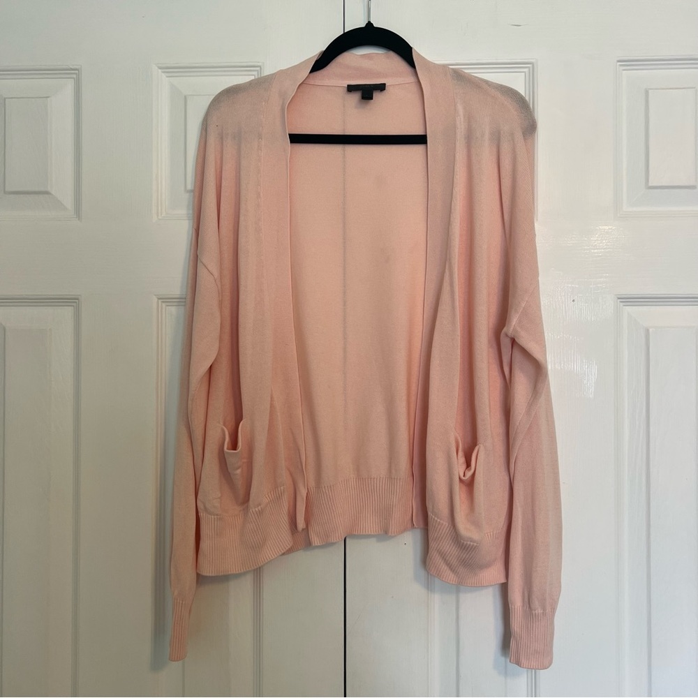 J. Crew pink lightweight cardigan